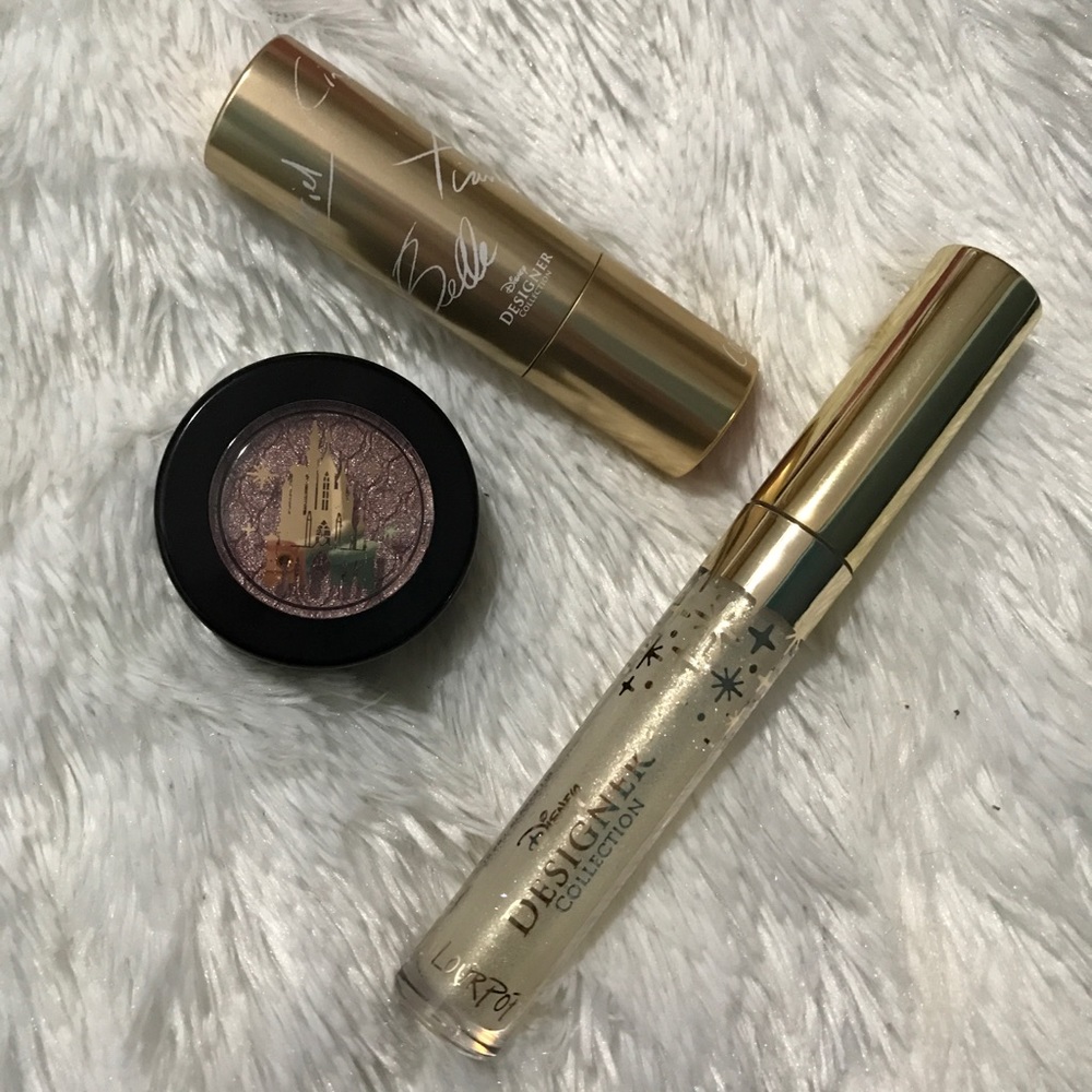 Coluorpop Disney Cinderella eyeshadow and lipgloss
